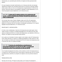 Las fusiones y adquisiciones en Espaa disminuyen un 20% hasta mayo y el importe se reduce un 25%, segn datos de TTR